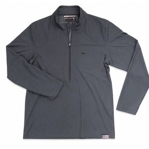 GORUCK American Training Half Zip Men Medium Performance Pullover Gray USA Made